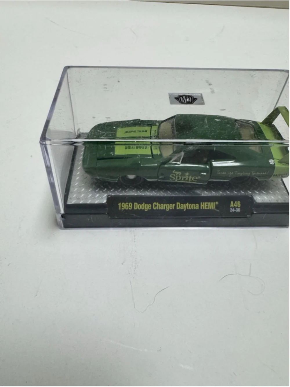 M2 Machines 1969 Dodge Charger Daytona Hemi Sprite Green Die Cast
